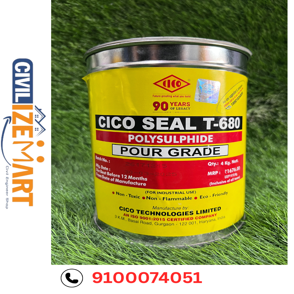 Cico Polysuphide Sealant Gun Grade, Pour Grade t 680
