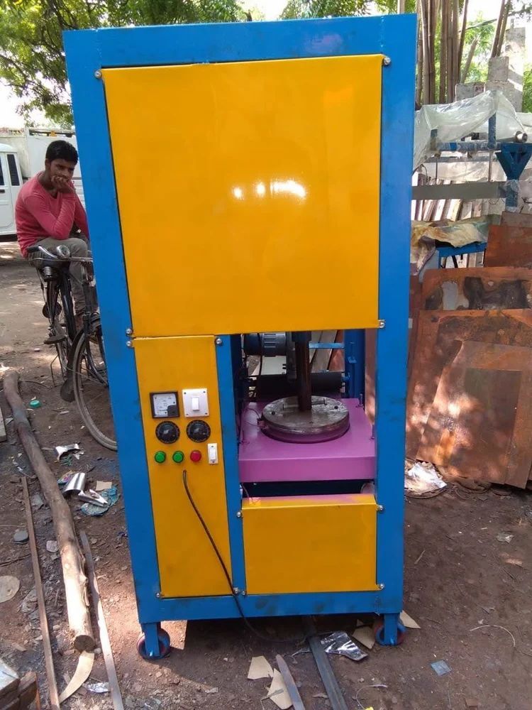 Automatic Double Die Paper Dona Making Machine