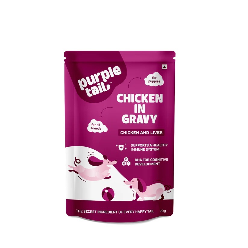 Chicken In Gravy For Puppies - Application: Small Animals