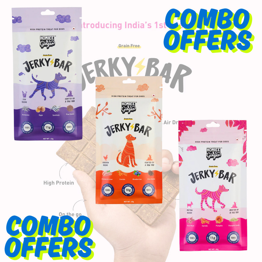 Jerky Bar Combo For Dogs - Application: Small Animals