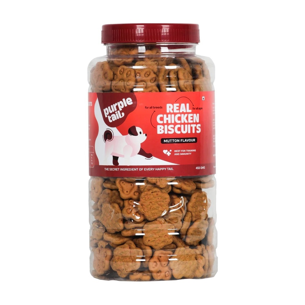 Mutton Flavor Real Chicken Biscuits For Dogs - Application: Small Animals