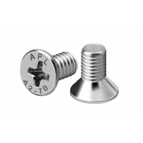 Csk Philips Head Screw - Color: Silver
