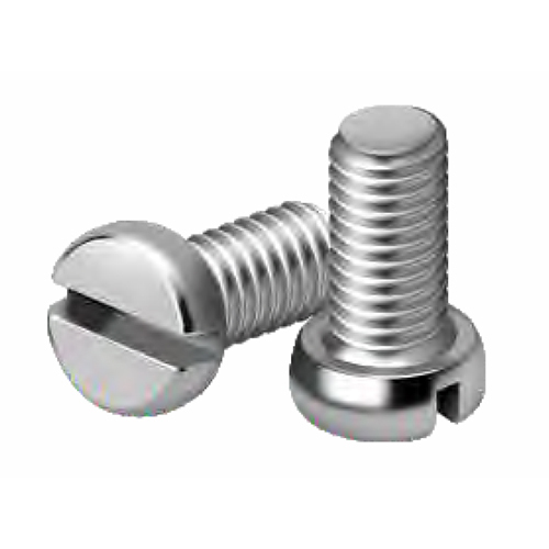 Slotted Cheese Head Screw - Color: Silver