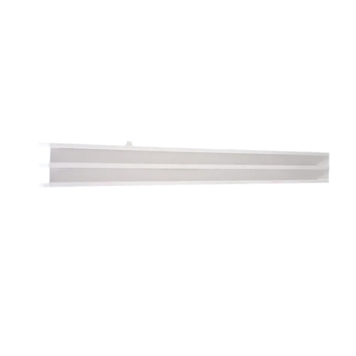 2Mm White Aluminium Channel - Color: Silver