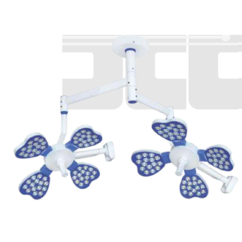 Apple 4+4 Twin Led Operation Theatre Light - Color: White