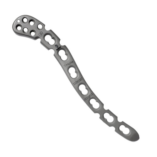 2.7-3.5Mm Lcp Superior Anterior Clavical Plate With Lateral Extension - Color: Grey