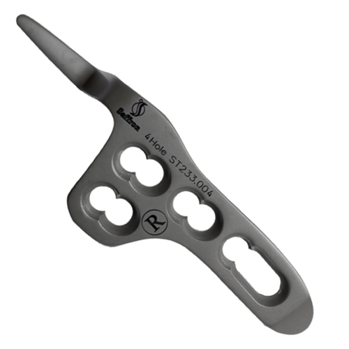 2.7-3.5Mm Lcp Clavical Hook Plate Ss Blade Height 12,15,18Mm - Color: Grey