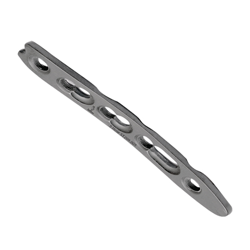2.7Mm Disital Radius Column Plate Straight Plate - Color: Grey