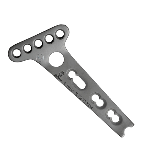 2.7Mm Lcp Distal Radius Volar T Buttress Plate - Color: Grey