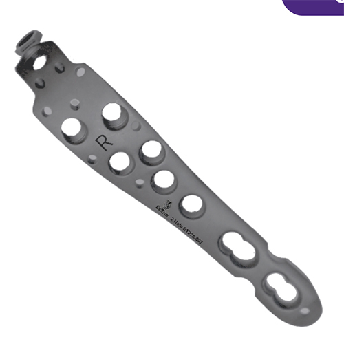 3.5Mm Lcp Olecranon Plate - Color: Grey