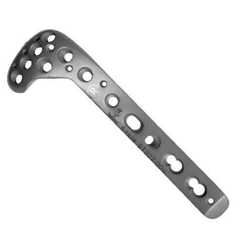3.5Mm Lcp Proximal Tibia Plate - Color: Grey