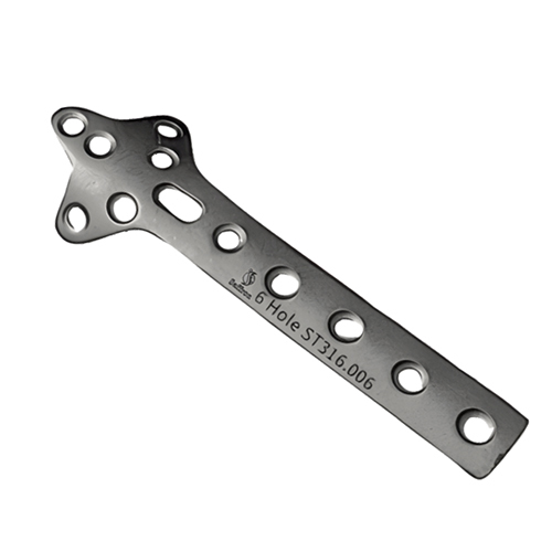 3.5Mm Dcp Cloverleaf Plate - Color: Sliver