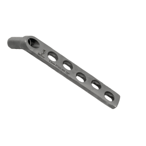 120 Dhs Plate Short Barrel - Color: Grey