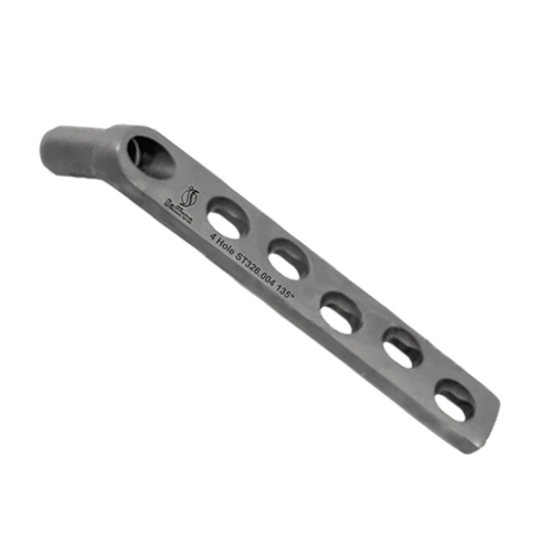 135 Dhs Plate Short Barrel - Color: Grey