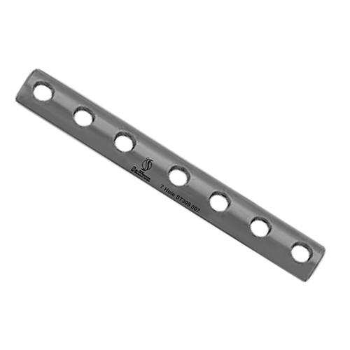 4.5Mm Semi Tubular Plate - Color: Grey