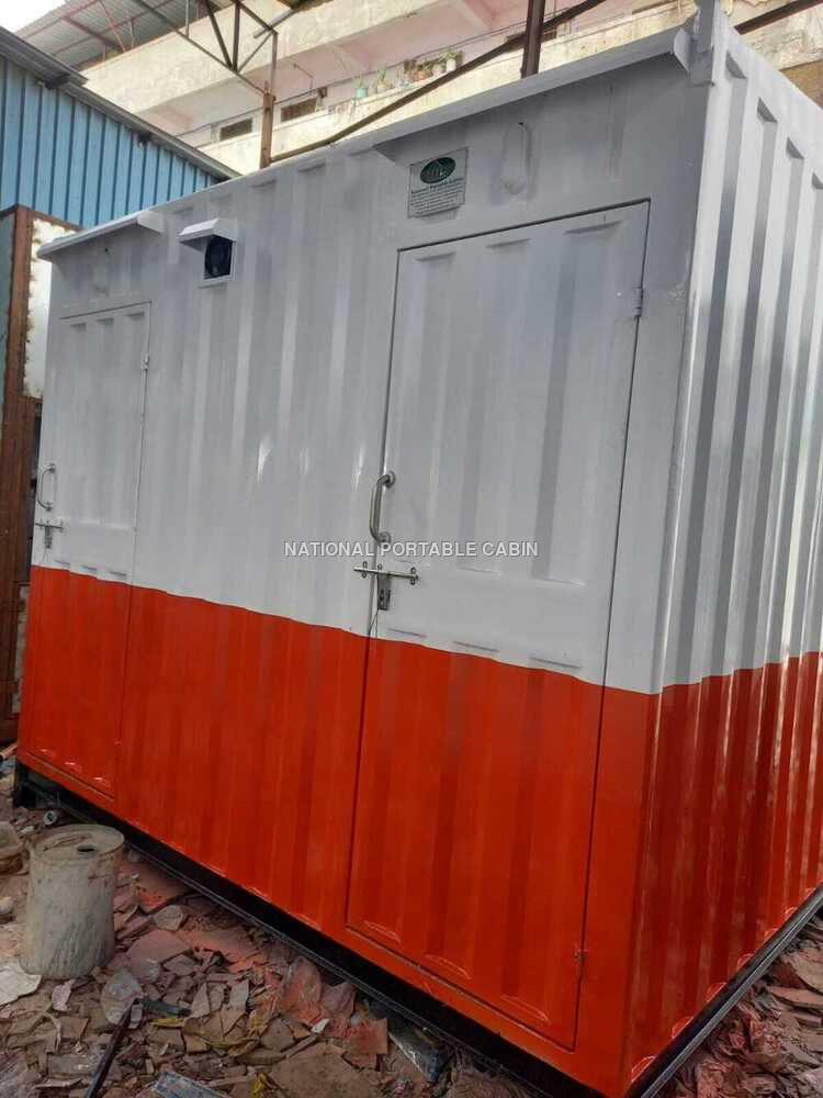 Portable Toilet Cabin - Color: White
