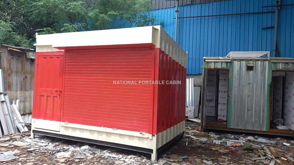 Portable Shop Cabin - Color: White