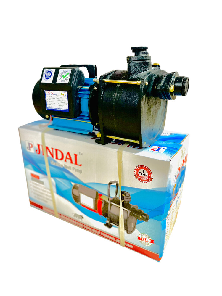 Jindal Shallow Well Pump 1 Hp - Color: Black