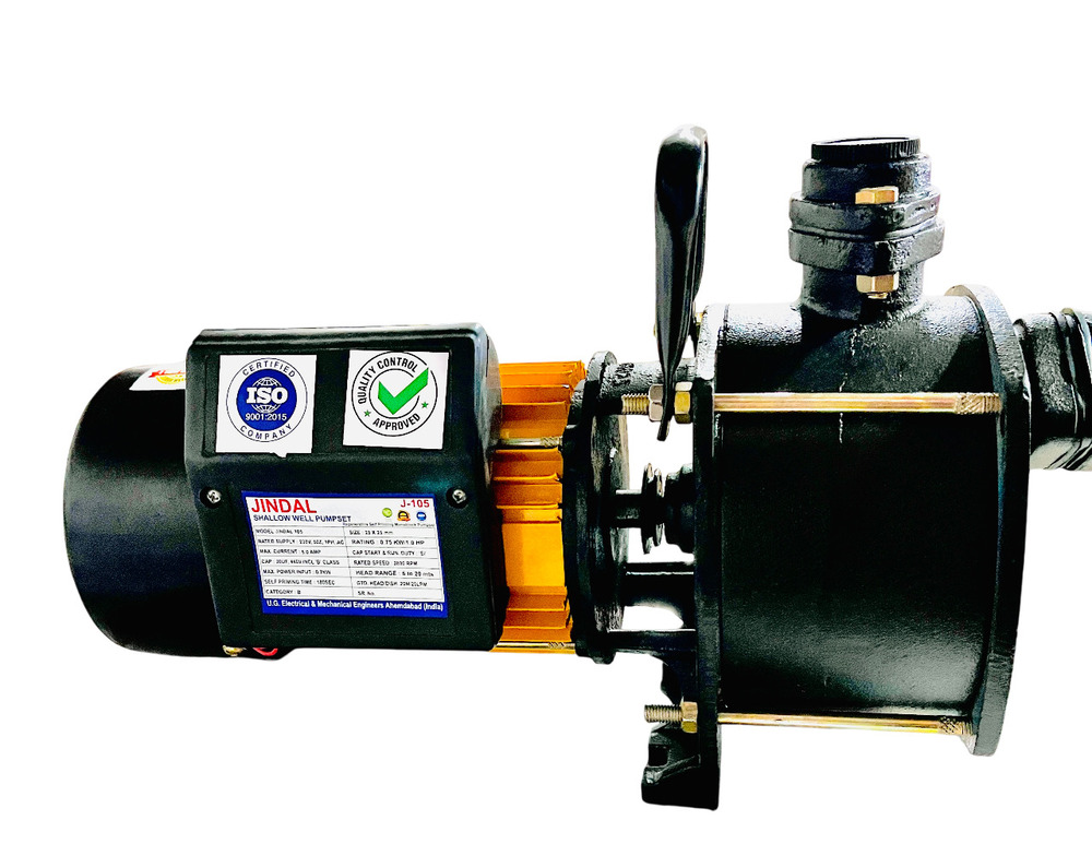 Jindal Shallow Well Pump 1 Hp - Color: Black