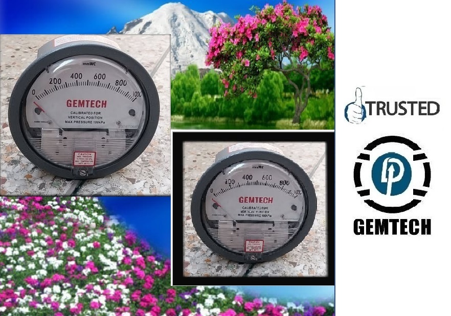 GEMTECH-Differential Pressure Gauge for Gadag Industrial Area Karnataka India