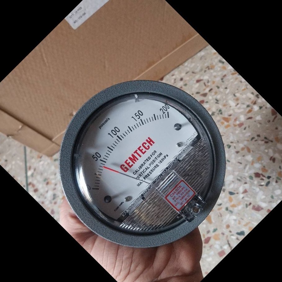 Wholesaler GEMTECH Differential Pressure Gauge From Khatauli Uttar Pradesh