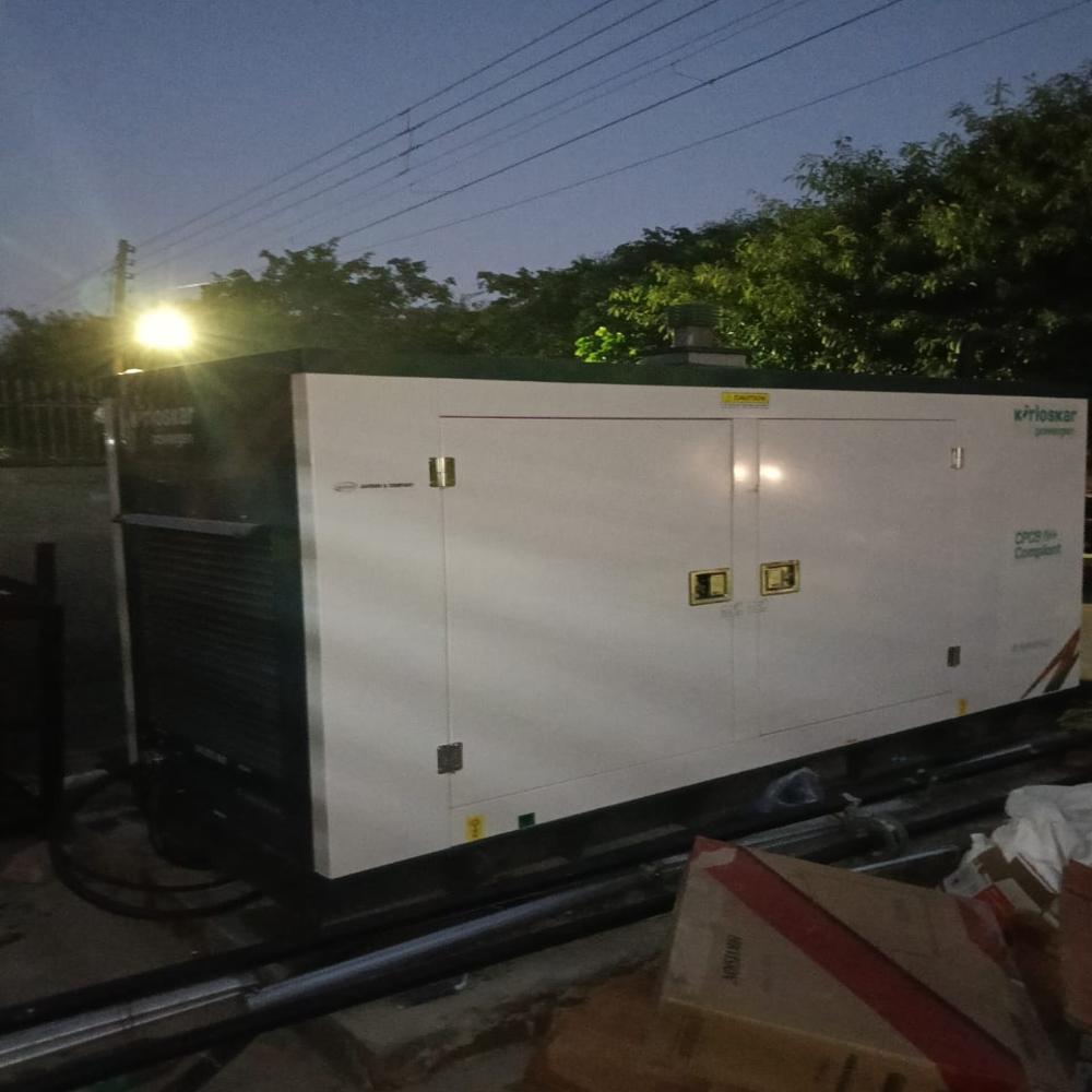 500 KVA CPCB4+  KIRLOSKAR DIESEL GENERATOR