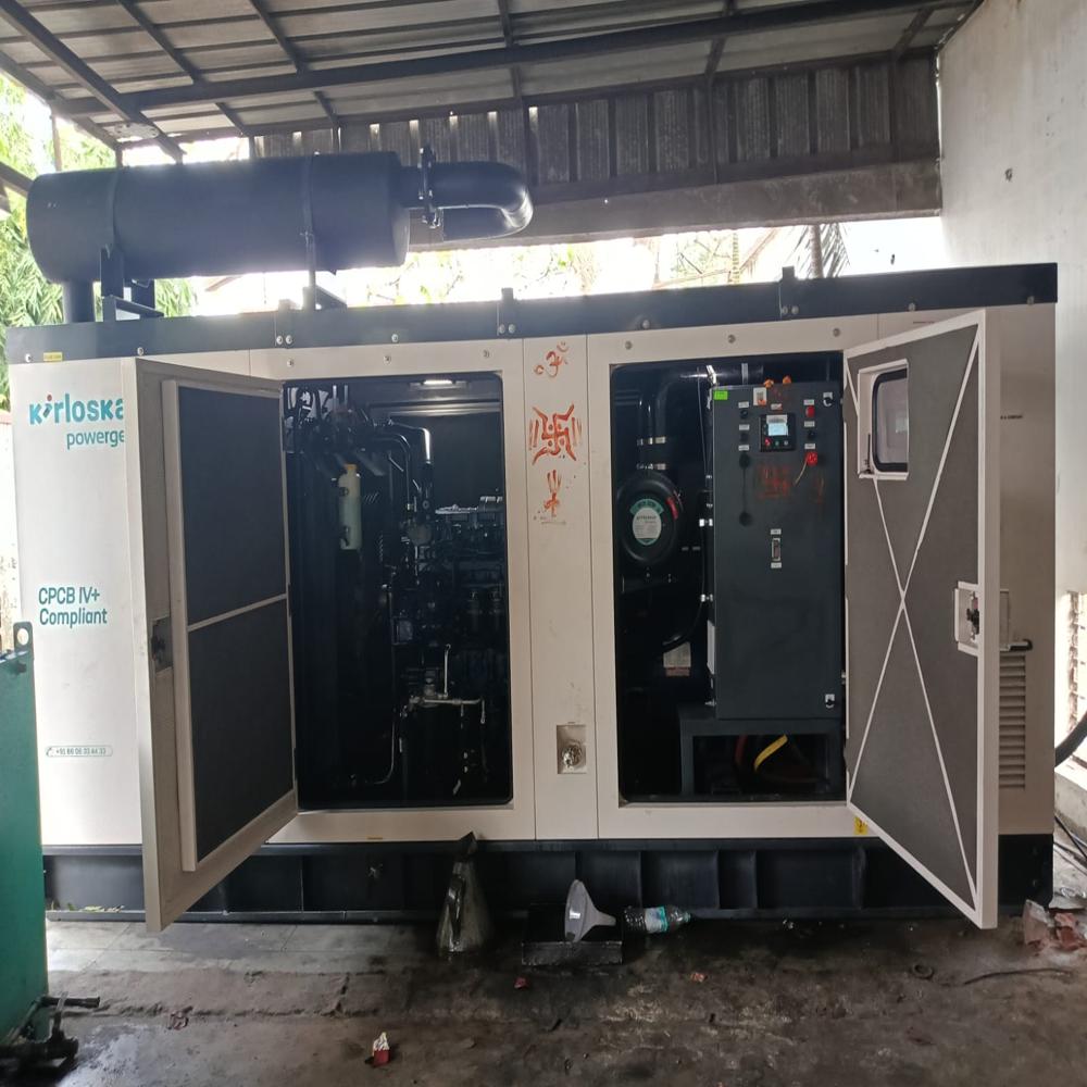 1250 KVA CPCB4+ KIRLOSKAR DIESEL GENERATOR