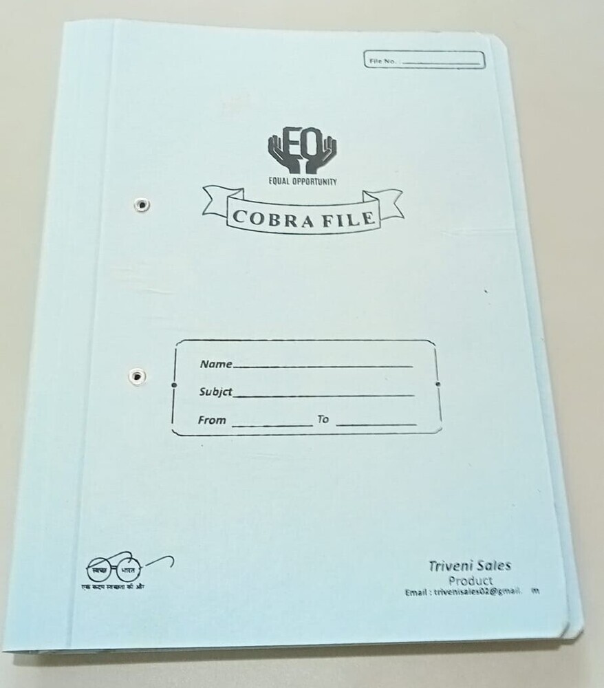 FourFlap Cover File Grey Board