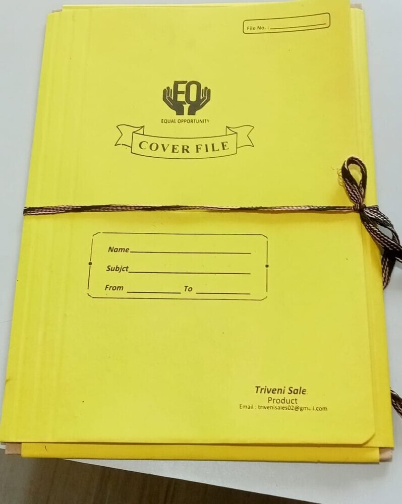 FourFlap Cover File Grey Board