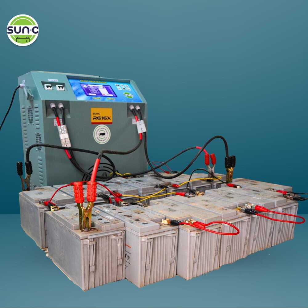 Rg16x Battery Regenerator Machine - Material: Mild Steel