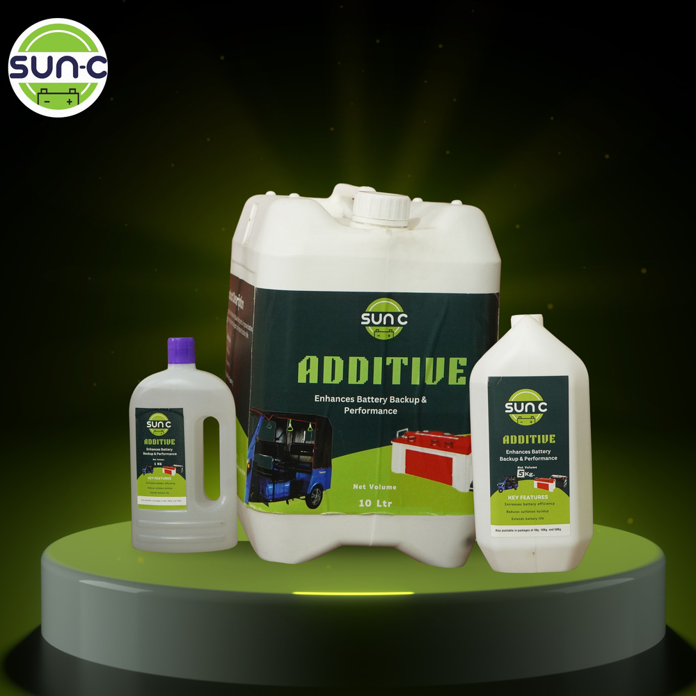 Sun-C Battery Additive For Enhanced Battery Performance - Grade: Industrial Grade