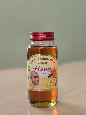 Marthandam Star Honey 500 Gm (Agmark Natural Honey) - Additives: None