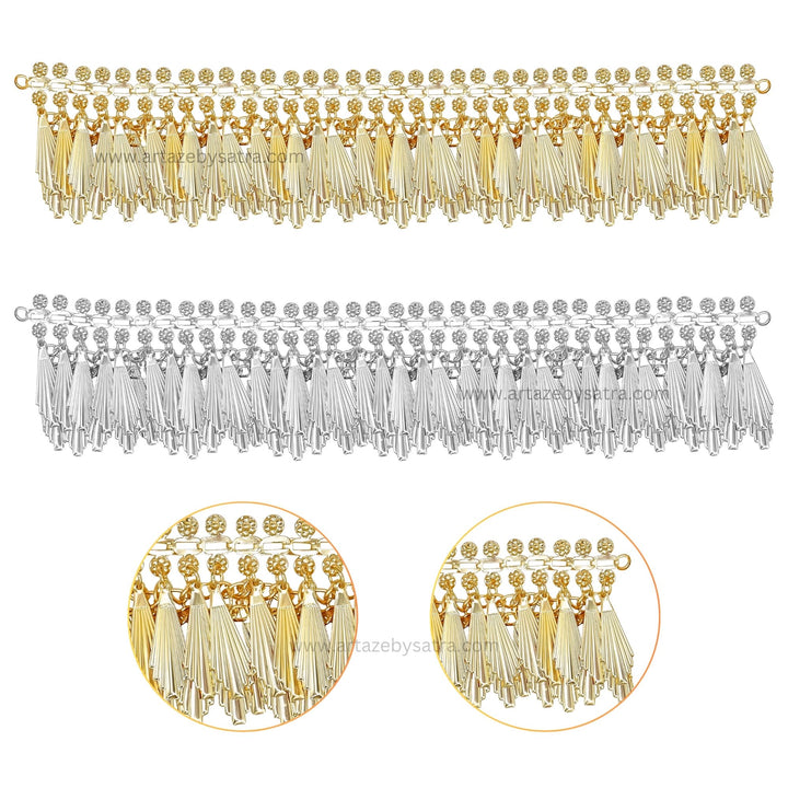 Leaf Kamarbandh | Size : 5inch | Qty : 1pc