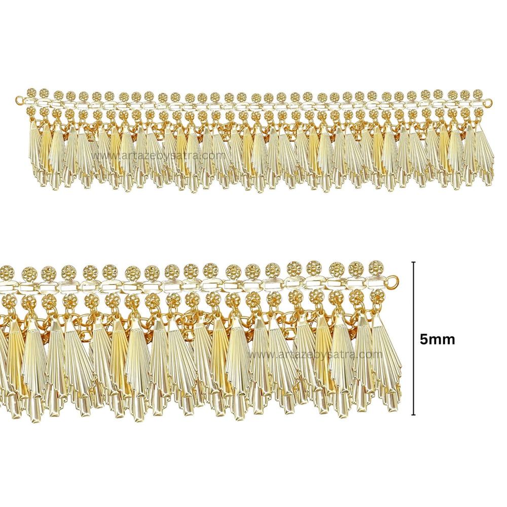 Leaf Kamarbandh | Size : 5inch | Qty : 1pc