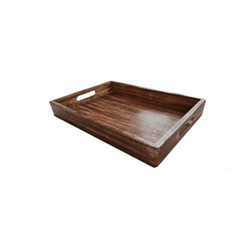 MTST002 Serving Trays In Mango Wood With Handle