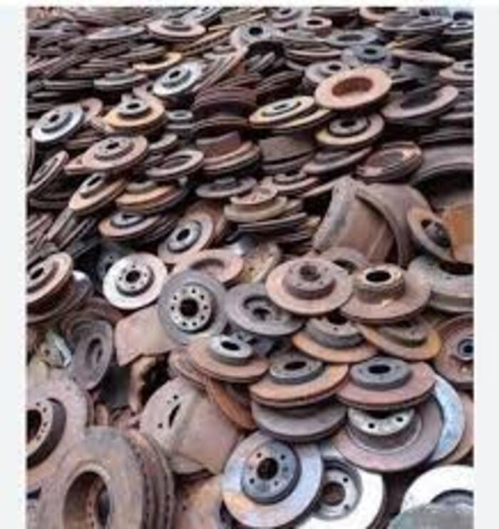 Cast Iron Scrap - Color: Dark Grey