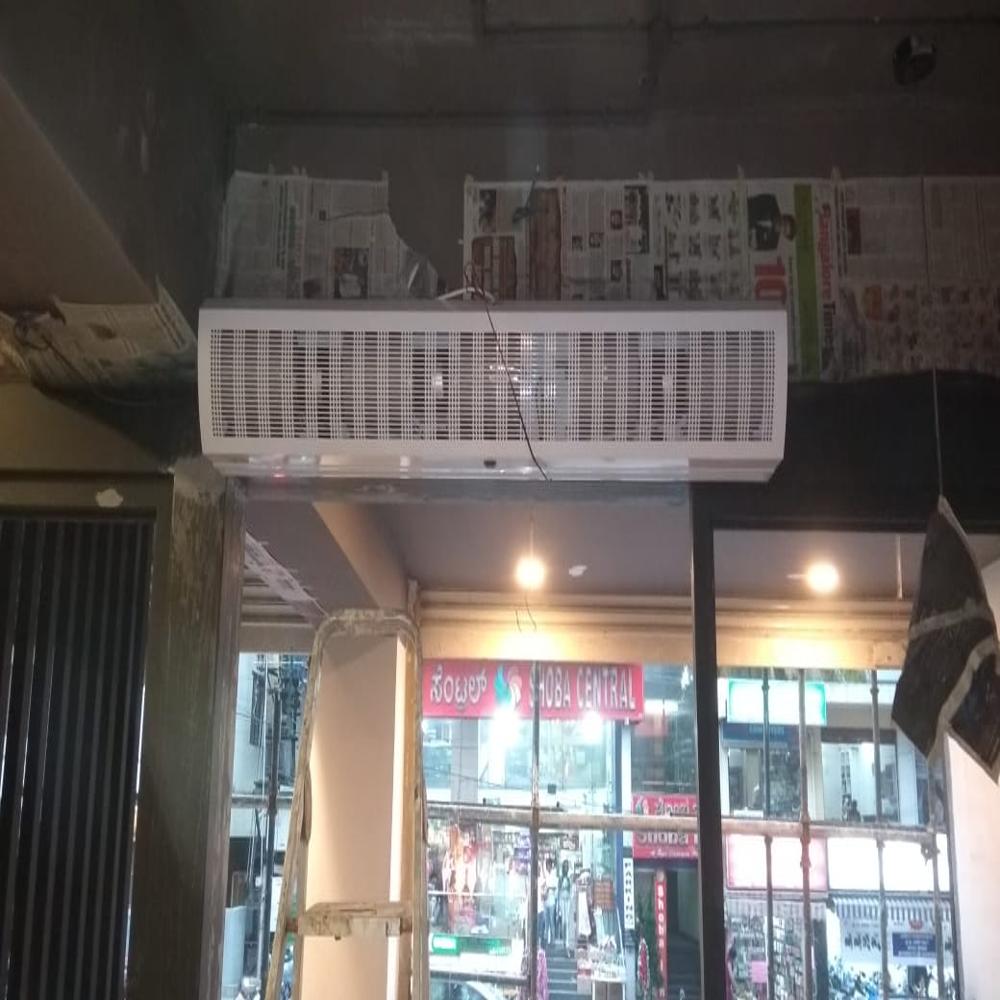 Fedon Air Curtain 4 Feet (1200 mm) GI Powder Coated High Speed Commercial Air Door for Hotels, Restaurants & Commercial Spaces