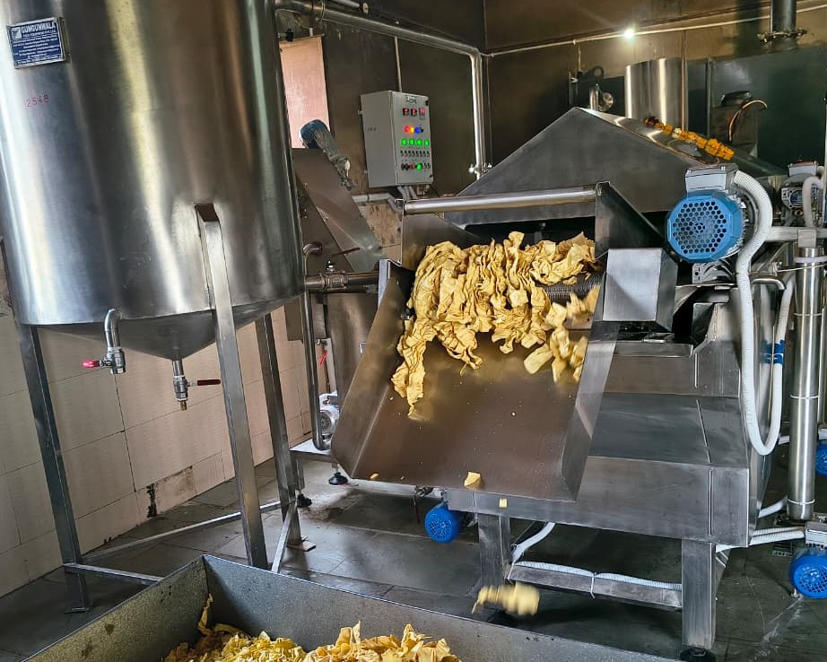 Continuous Namkeen Fryer