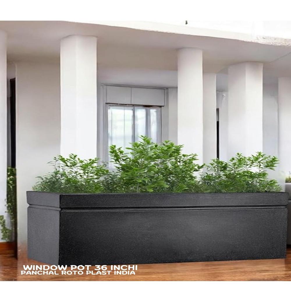 WIndow type flower pot rectangular kishti 36 inchi