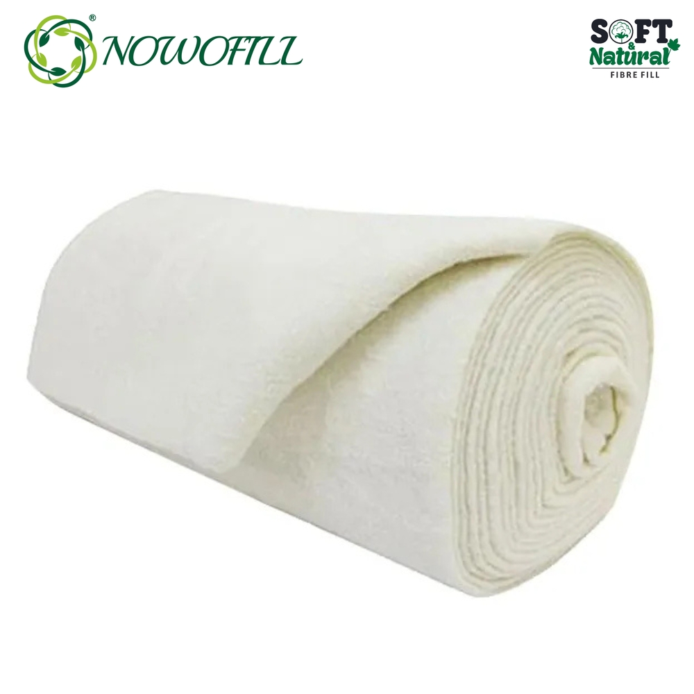 Natural Bamboo Wadding - Style: Plain
