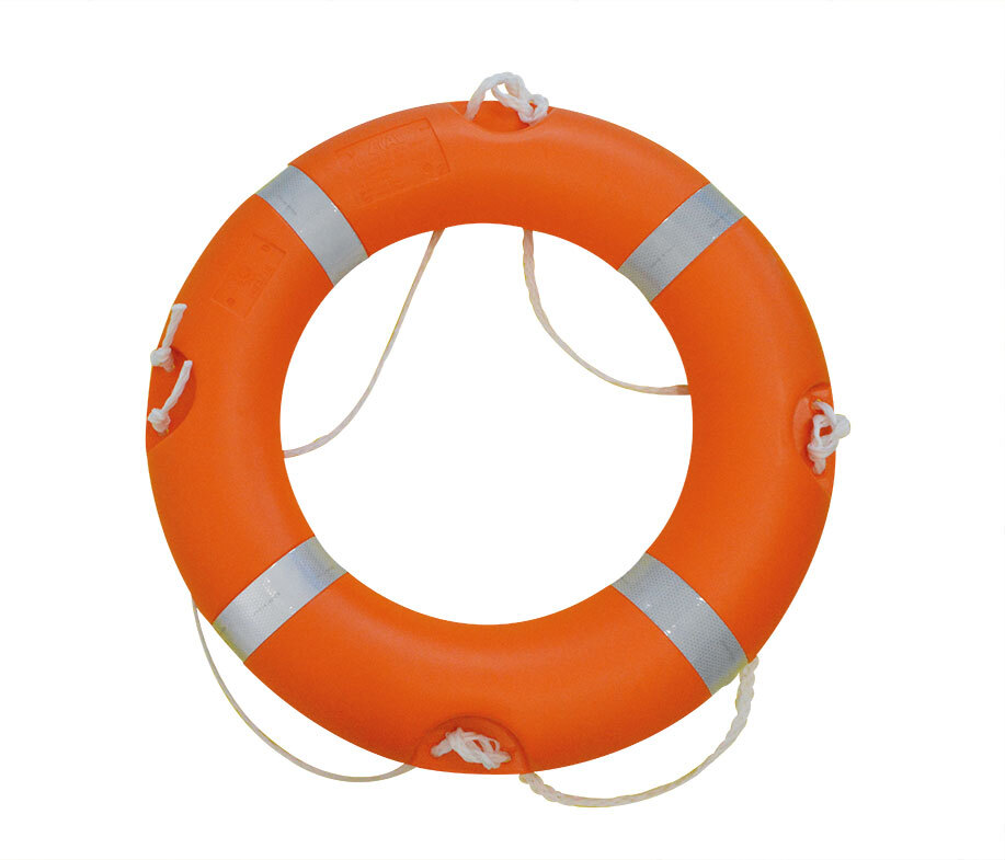 Life Buoy Ring - Color: Red And White