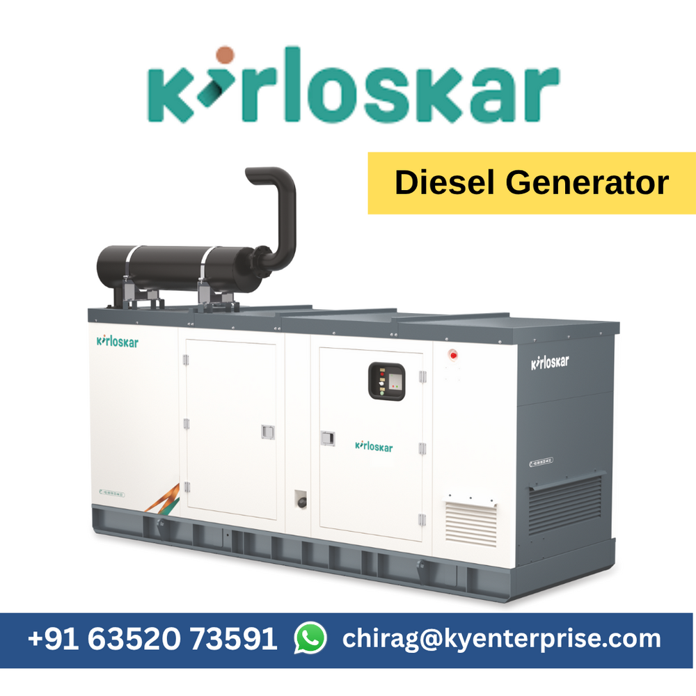 Koel Home Generator - 1150x700x780 Mm, Green, 5 Kva Single Phase Ac | Brushless Alternator, Electric Start, Portable With Wheel Kit