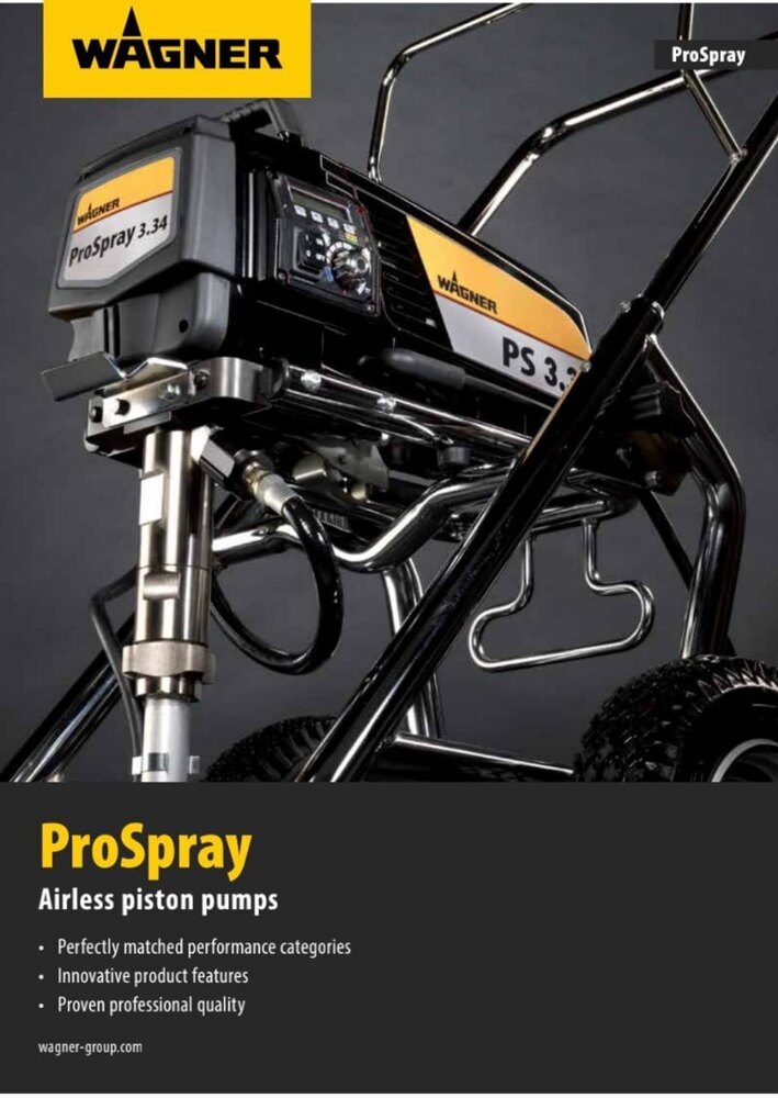 Wagner Ps3.31 Airless Paint Sprayer - Application: Industrial