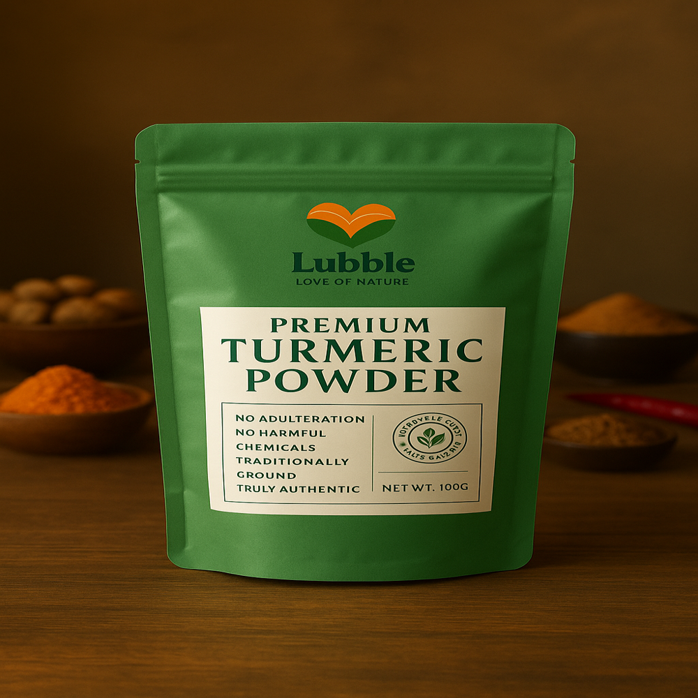 Turmeric Pouch Labels,stickers