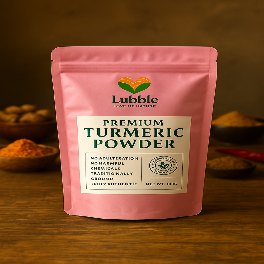 Turmeric Pouch Labels,Stickers