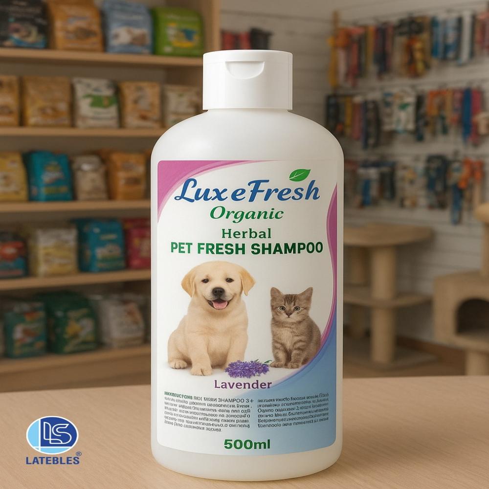 Shampoo Bottle Label