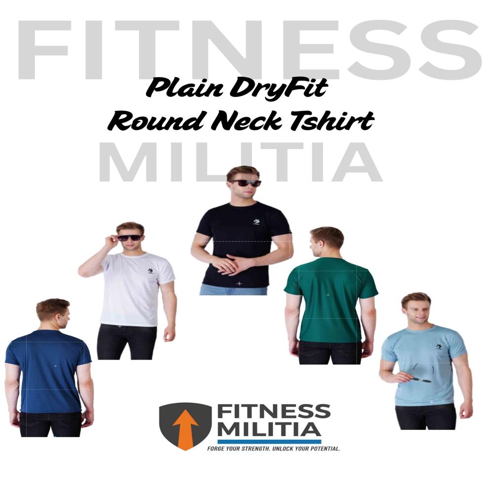 DryFit Plain RoundNeck Tshirts