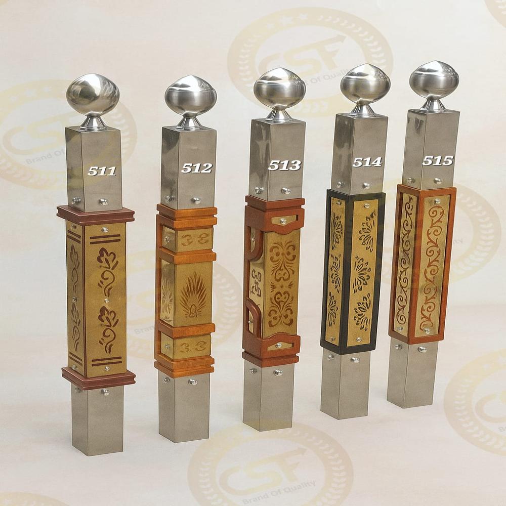 Ss Wooden Pillar