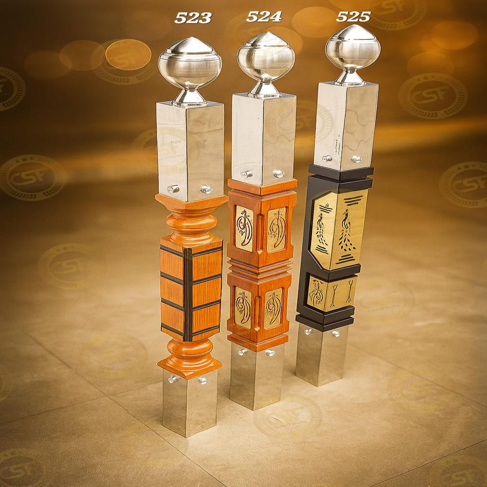 Ss Master Pillar - Coating Type: No External Coating; Natural Polished Finish