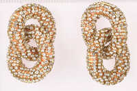 Chain Link Gold Earrings